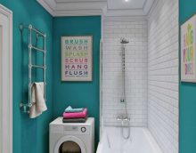 neparastās vannas istabas interjera versija 2017 foto