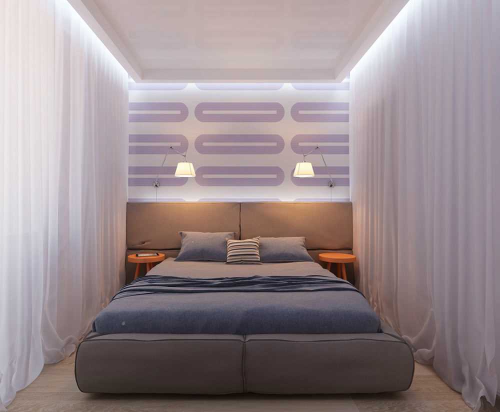 Пример за светъл интериорен апартамент от 50 кв.м