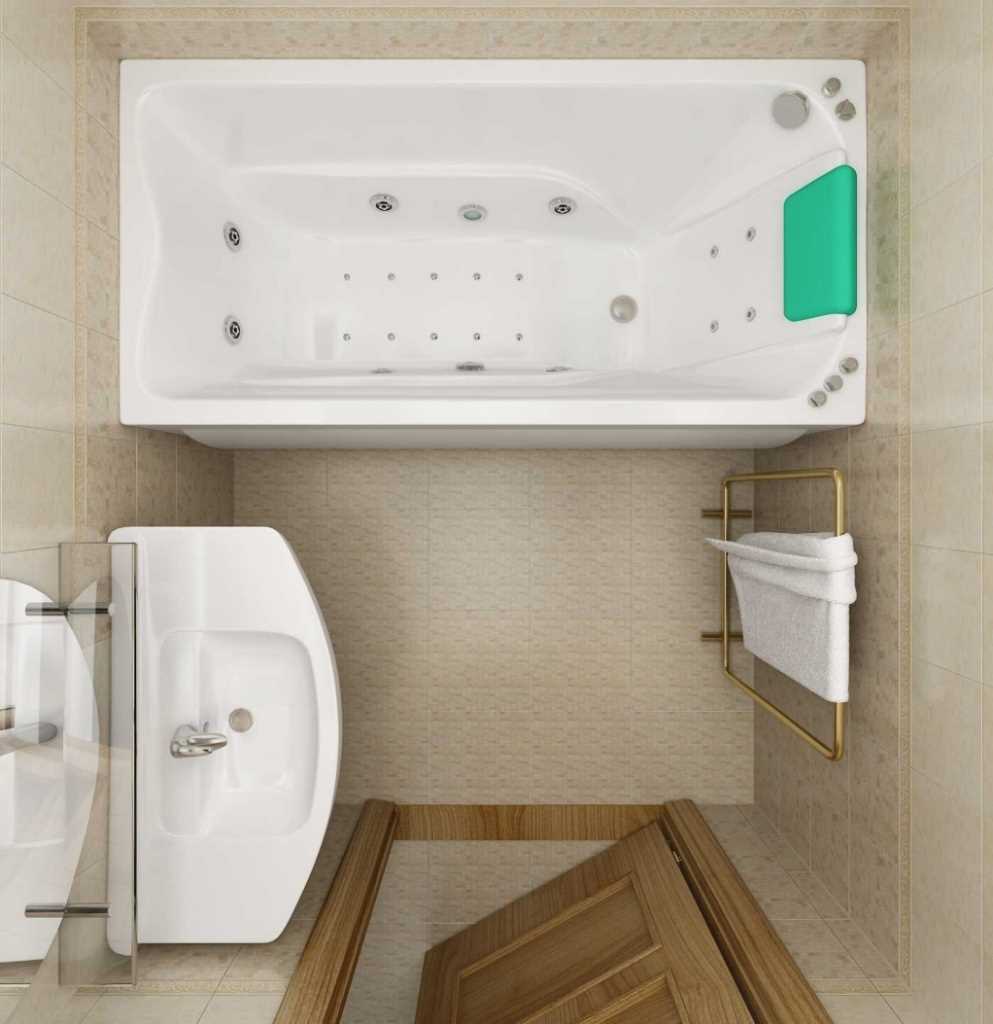 idea bilik mandi dalaman yang indah 2.5 sq.m