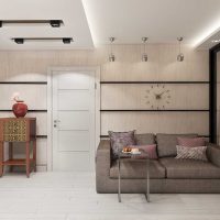 varianta světlého stylu bytu 70 m2 obrázek
