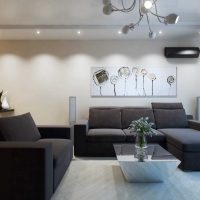 Un exemplu de decor ușor al unui apartament modern de 50 mp.