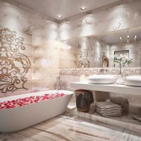 gražaus stiliaus vonios kambario 2017 versija versija