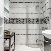 ideea unei fotografii interioare moderne pentru baie 2017
