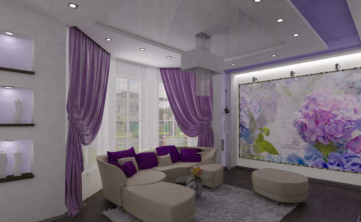 contoh ruang tamu ruang tamu yang indah dengan tingkap bay