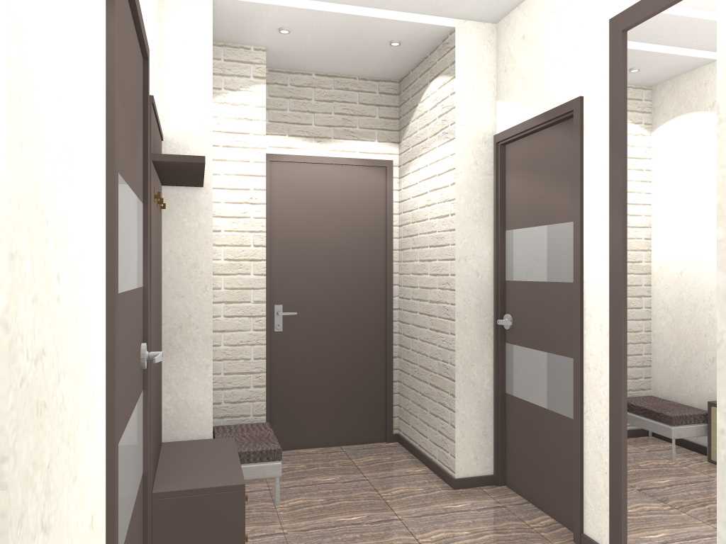 Пример за красив дизайн на модерен апартамент от 65 кв.м