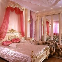 ideja korištenja ružičaste boje u svijetlom dizajnu sobe za fotografije