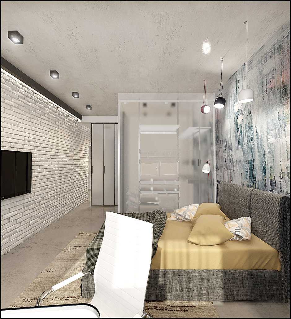 opțiunea unui decor luminos pentru dormitor pentru un tânăr