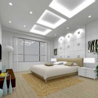 nápad světlý interiér obývacího pokoje ložnice 20 m² foto