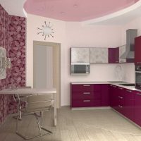 idea memohon gambar dekorasi dapur yang terang