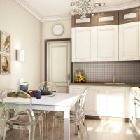 varijanta prekrasnog kuhinjskog dekora slika 8 m²