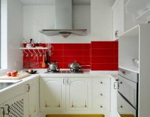 Contoh menggunakan foto hiasan dapur yang indah