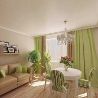 neparasta krāsu kombinācijas variants moderna dzīvokļa foto noformējumā