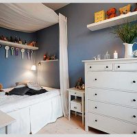 idee de o frumoasă fotografie de decor în cameră în stil scandinav
