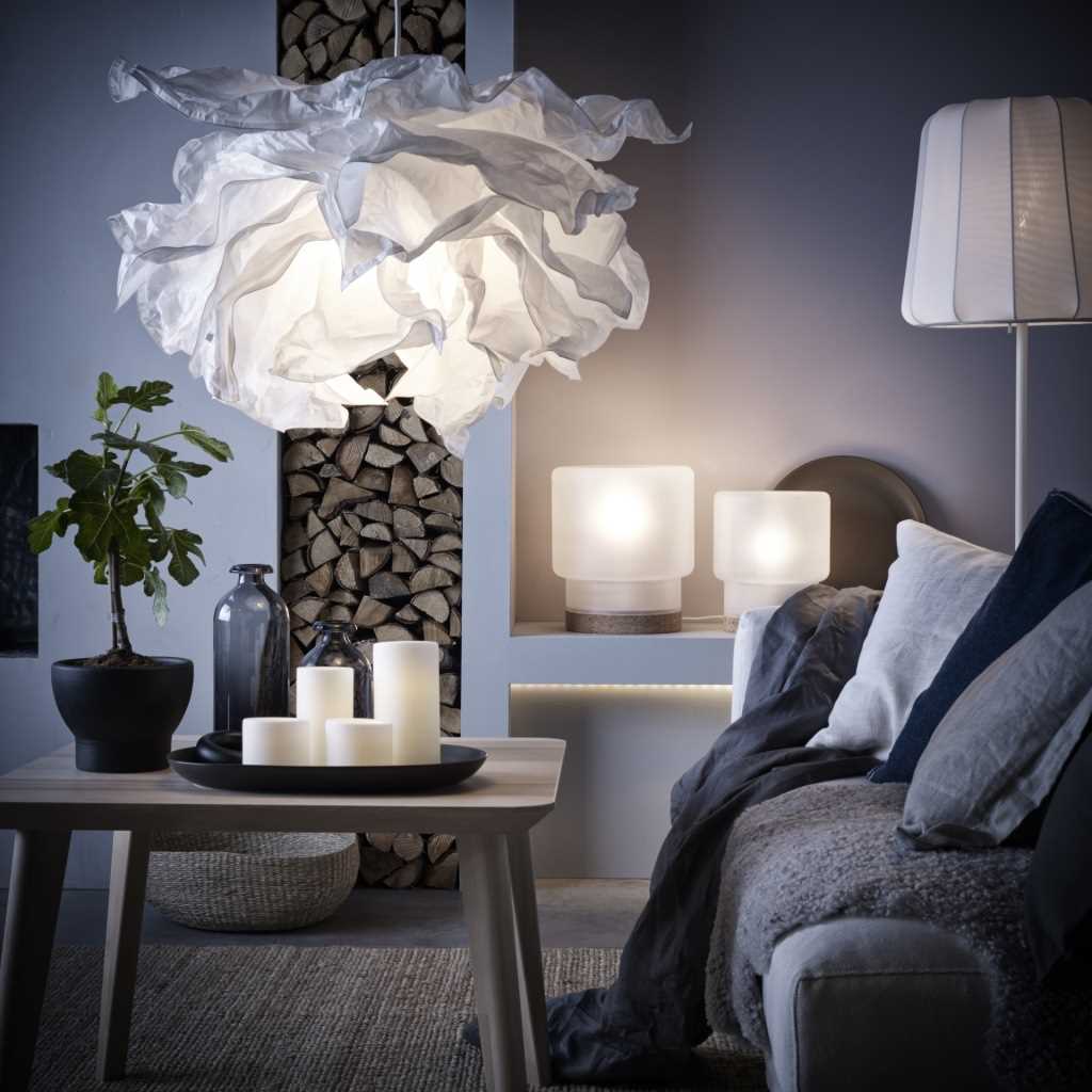 idea menggunakan reka bentuk cahaya dalam gaya pangsapuri yang tidak biasa