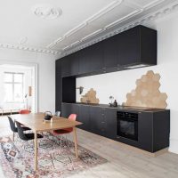 variantă a designului luminos al apartamentului din fotografia în stil scandinav