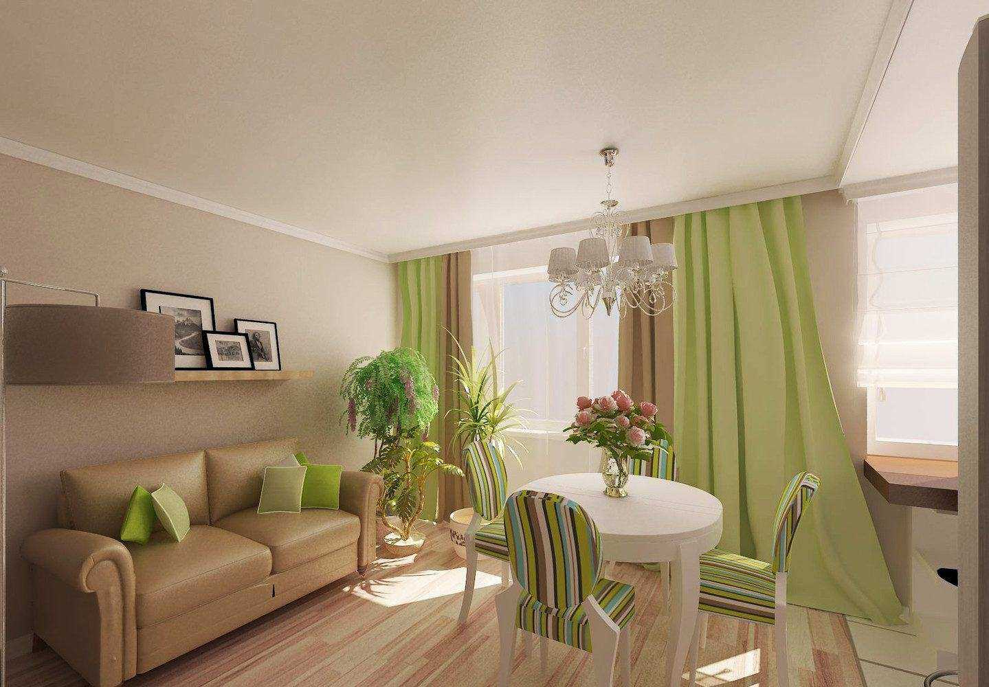 het idee van een mooie combinatie van kleuren in de stijl van een moderne kamer
