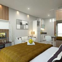 ideea unei combinații luminoase de culoare în decorul unei fotografii moderne de apartament
