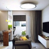 proiect de apartament cu o camera