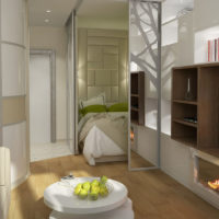 интериорен дизайн на малък апартамент