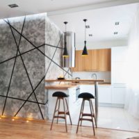 interior și design al unui apartament studio