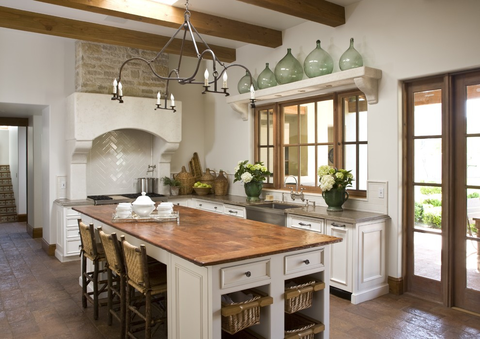 virtuvės provence dizainas