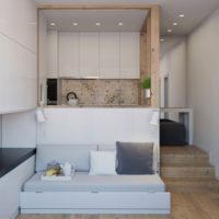 interjera dizaina studijas tipa dzīvoklis