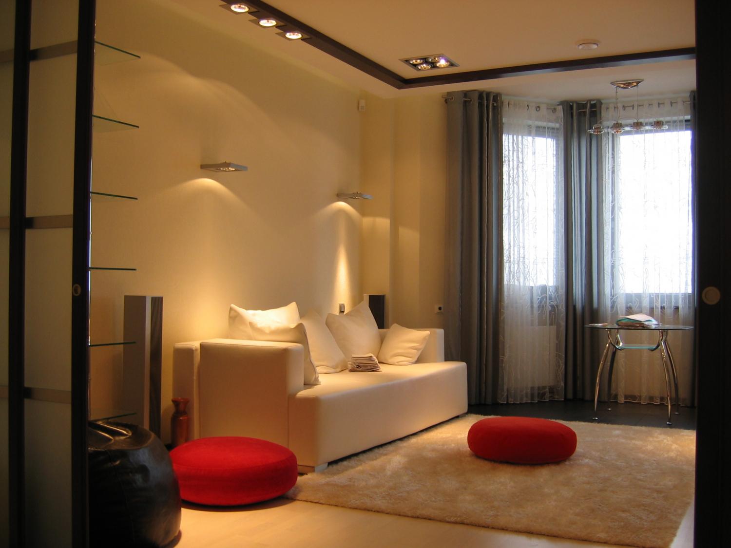 idee van een lichte stijl kamer 12 m²
