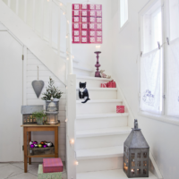 scări de design modern în casă