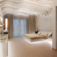 možnosti designu stropu ložnice