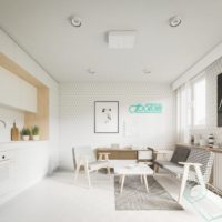 dizajn apartmana 33 m2 ideje za uređenje