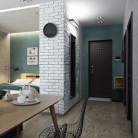 design studio byt 33 m2 interiér