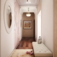 photo intérieure de couloir petit couloir