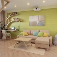 studio byt pro rodinu s nápady na interiér dítěte