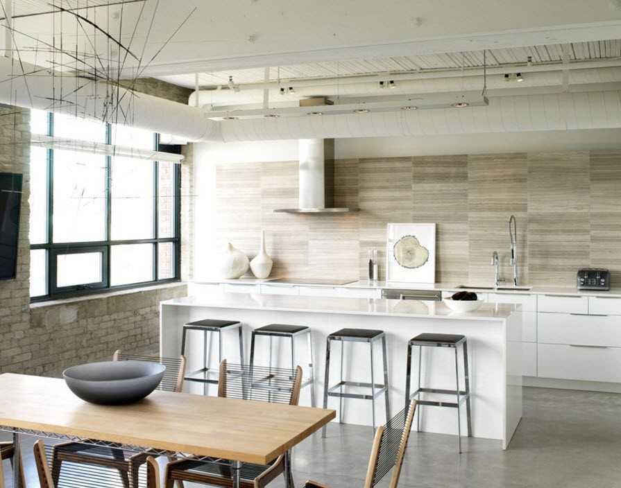 tegel in de keuken minimalisme