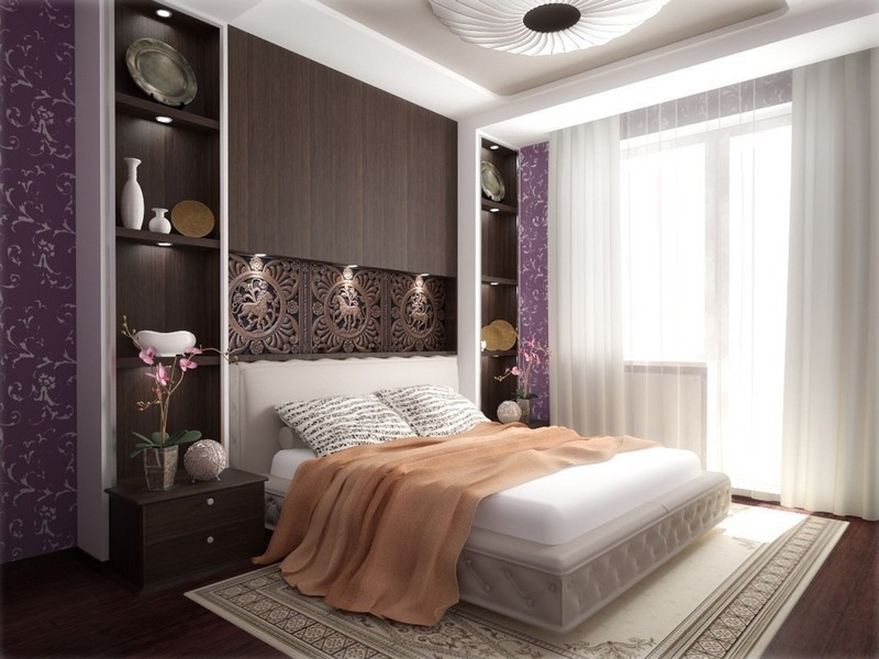 луксозна проста спалня