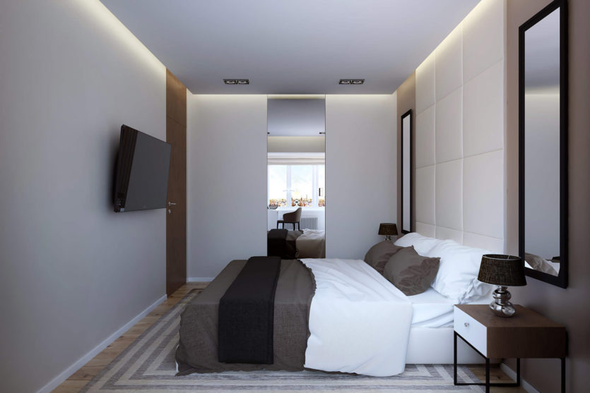 slaapkamer 10 m² met garderobe