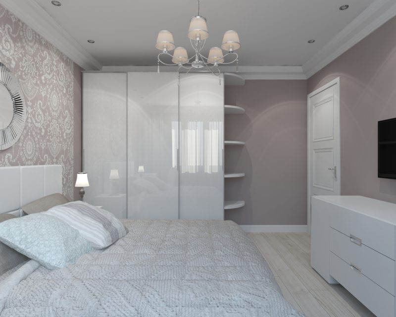 minimalism di bilik tidur 15 m persegi