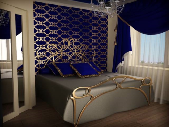 slaapkamer 15 m2 klassieke stijl