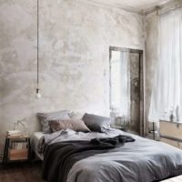 bilik tidur dalam reka bentuk foto Khrushchev