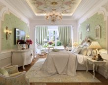 luxusní ložnice design