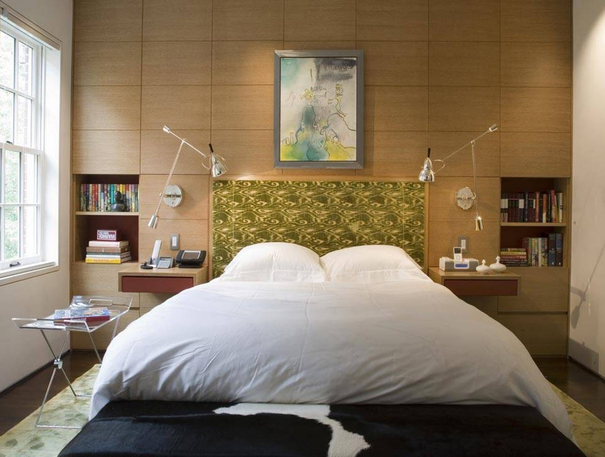 pravokutni dizajn spavaće sobe