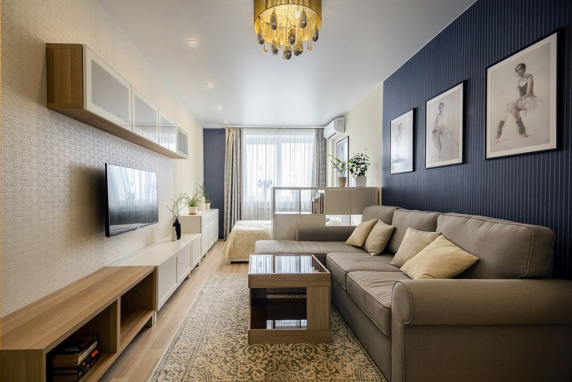design ložnice obývací pokoj