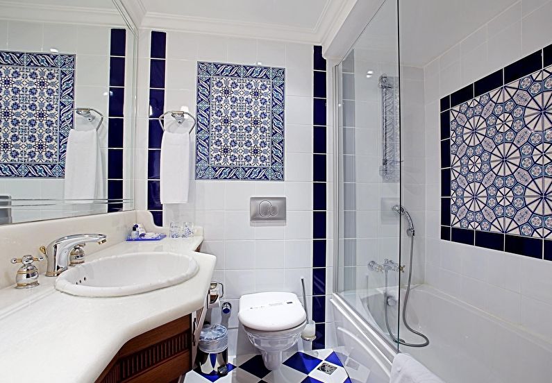 mozaika koupelna dekor design