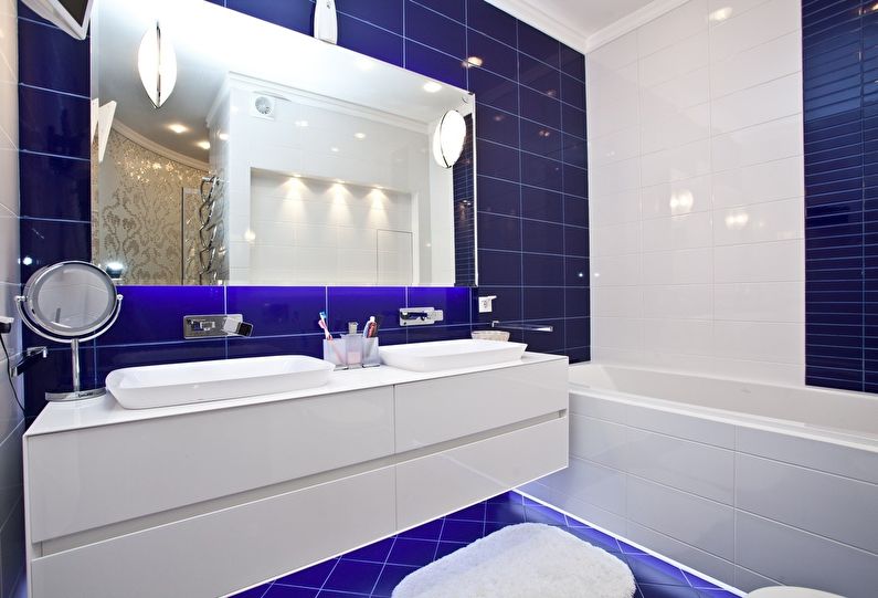 krásný design koupelny 4 m2