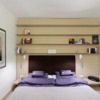 Dizajn interijera spavaće sobe od 9 m2