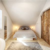 Idea dalaman bilik tidur 9 m²