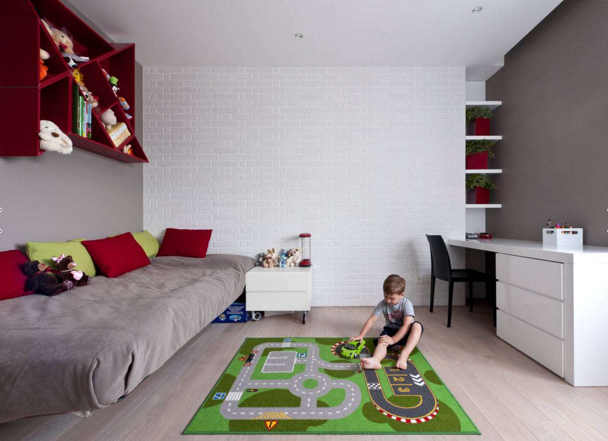 paklājs bērnu istabā