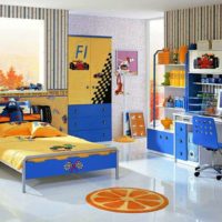 غرفة الاطفال لصبي التصميم العملي