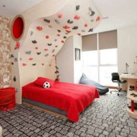 camera pentru copii pentru un design elegant pentru băieți