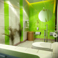 jubin bilik mandi foto hijau
